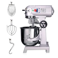 Commercial Dough Mixer Stand Planetary Food Bread Cake Hook Beater Whip 600W 15L