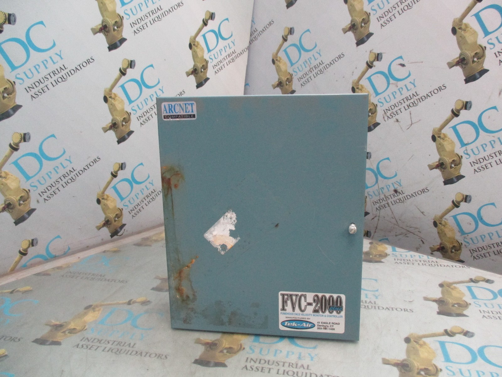 TEKAIR FVC2000 PLUS FUMEHOOD FACE VELOCITY MONITOR & CTRLR W