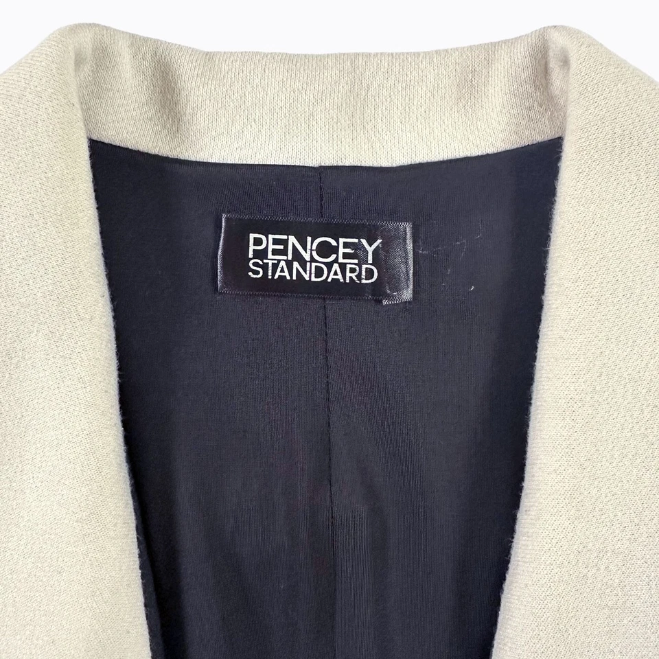 Pencey Standard Warrior Blazer XS/S 黑色色块办公室警笛 Y2K Corpcore — 第 4/4 张图片