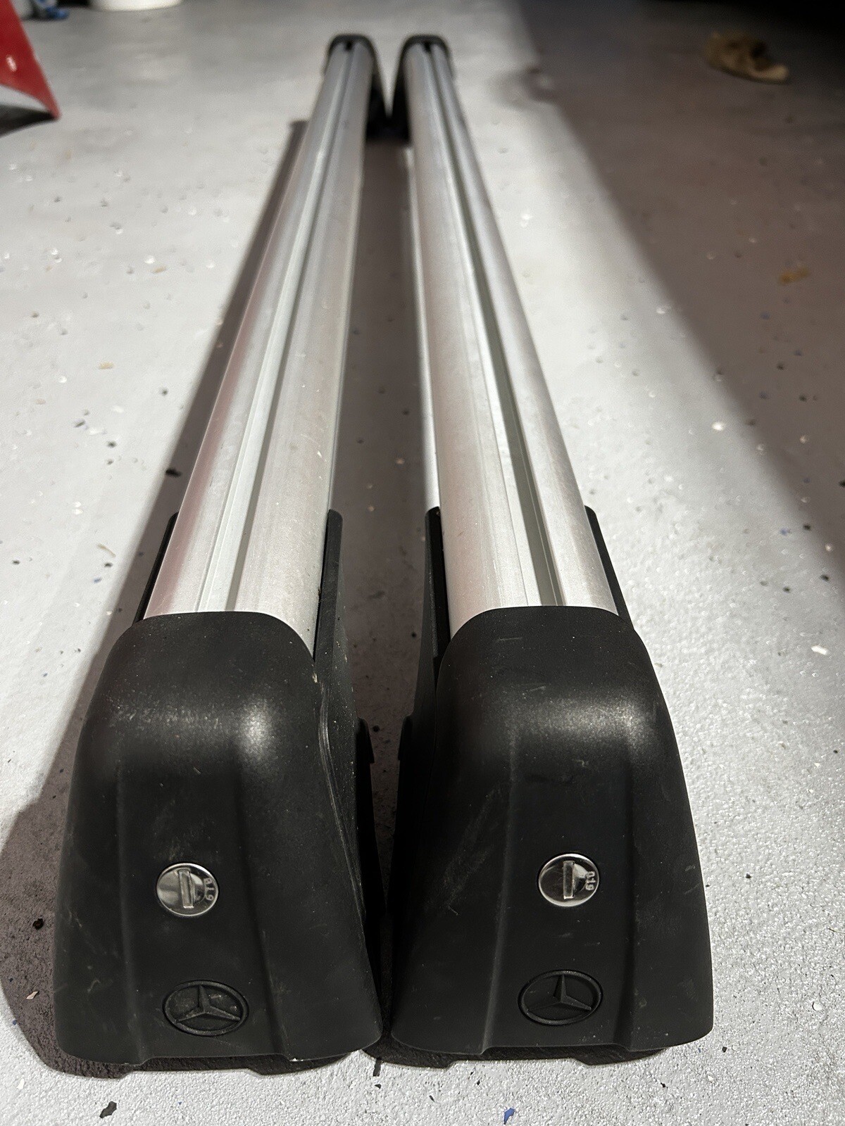 Mercedes Benz OEM Roof Rack Basic Carrier Cross Bars 2013 2019 eBay