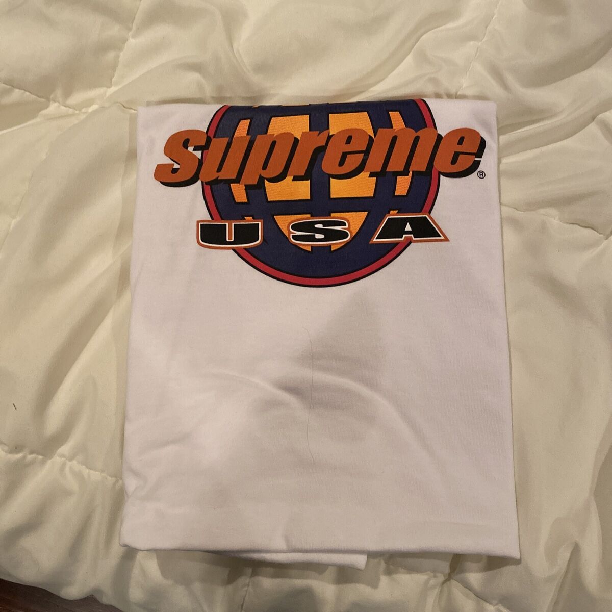 SUPREME Fire TEE FW17 NEW Large NWT White | eBay SUPREME Fire TEE FW17 NEW Large NWT White | eBay