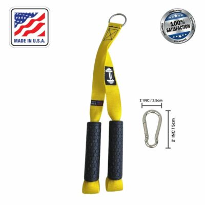 Triceps Cable Grip Attachments Handle Machine Exercise Home Gym