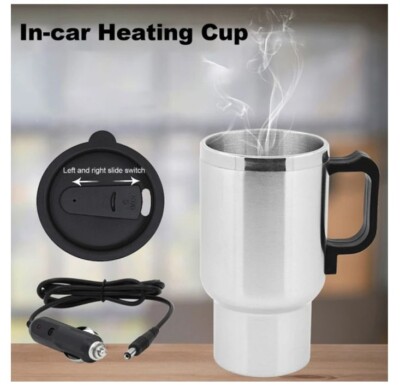 Car Electric Kettle Travel Thermos Heating Water Bottle Heating Cup for Water