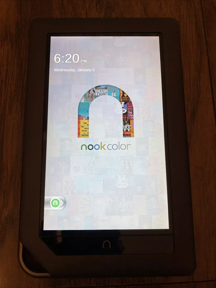 Barnes & Noble BNRV200A NOOK COLOR 7" eBook eReader 8GB Tablet Complete. NICE!!! - Image 2 of 4