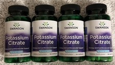 480 Caps Potassium Citrate 99 mg 4X100 Caps Heart Cardiovascular Health