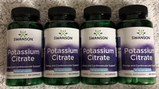 480 Caps Potassium Citrate 99 mg 4X100 Caps Heart Cardiovascular Health