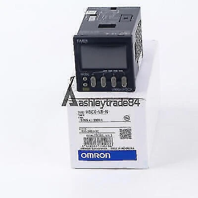 one New Omron H5CX-L8-N Digital Timer 100-240VAC