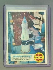 1969 Topps Man on the Moon Trading Cards 12