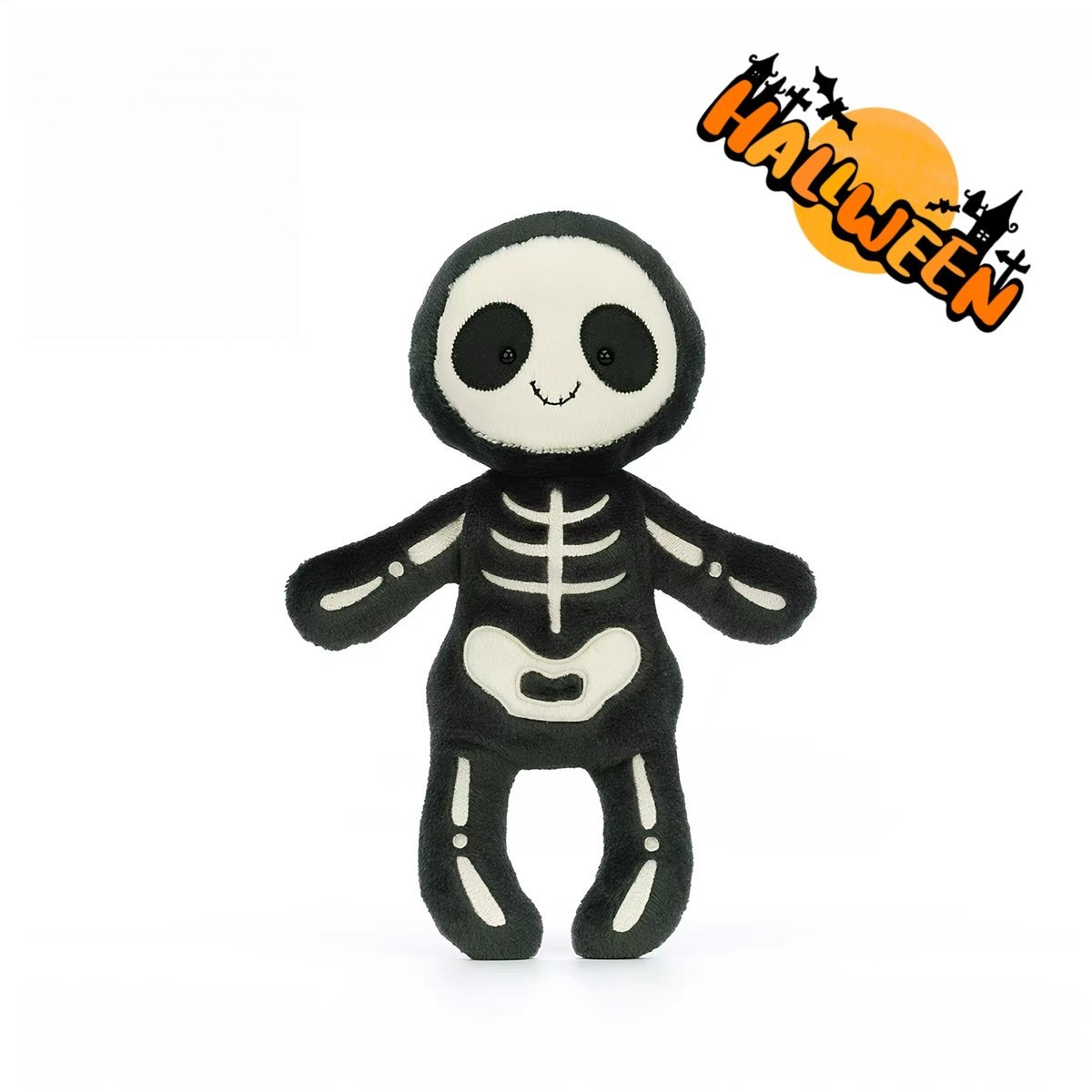 Jellycat Skeleton Bob 11in Plush Doll Gift Toy New with Tags and Dust Bag