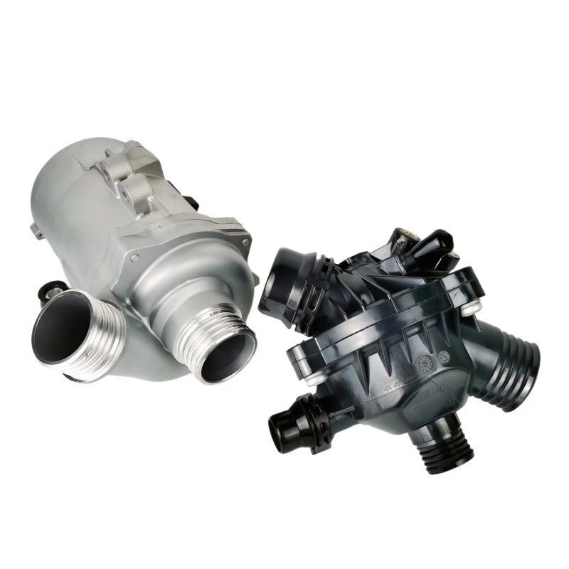 Moteur Termostato Eléctrico Pompe à Eau para BMW 11537549476 + 11517586925 Juego Foto 3 de 4