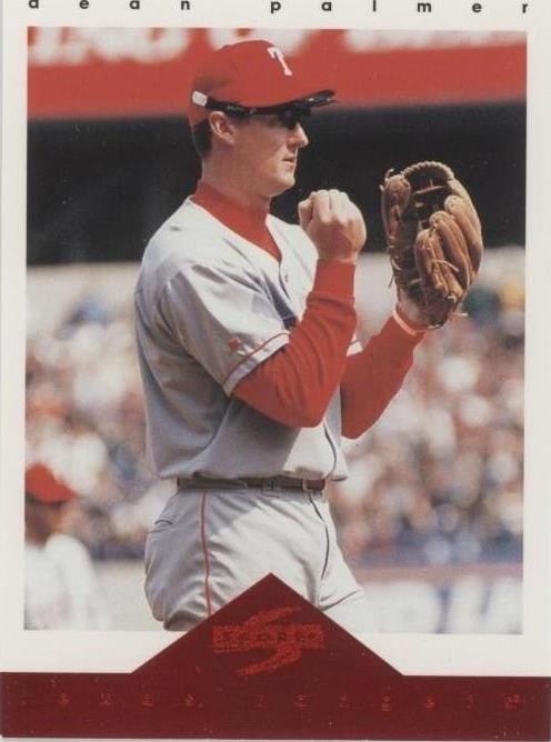 Texas Rangers 1997 1997 Score Team Collection - Texas Rangers Dean Palmer #9 for sale ...