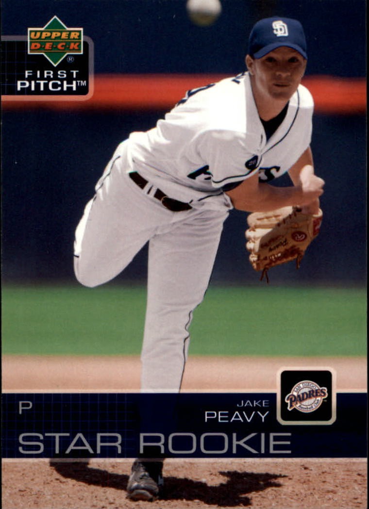 2003 Upper Deck First Pitch #26 Jake Peavy SR - BB