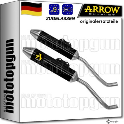 auspuff zugelassen schwarz thunder arrow fur yamaha xt 660 x 2012 12 2013 13