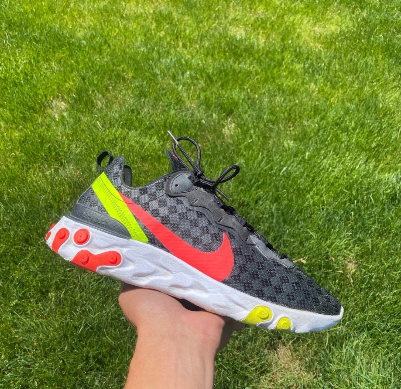 Nike React Element 55 Crimson Volt - image 2