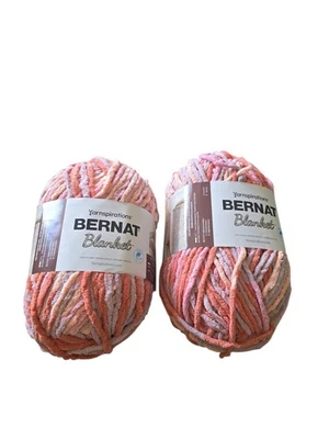 2 Yarnspirations Bernat Blanket Yarn Dried Flowers 10.5 oz 300 g - Image 1 of 2