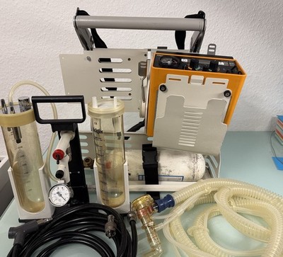 Dräger Oxylog 2000 + Dräger Absauggerät