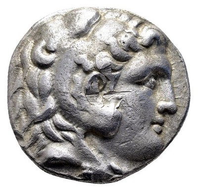 Alexander the Great (r. 336-323 BC) Silver Tetradrachm, Babylon - Heracles/Zeus