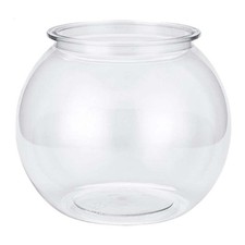 Safe Clear Fish Bowl Aquarium Tank Round Explosion Proof for Children House