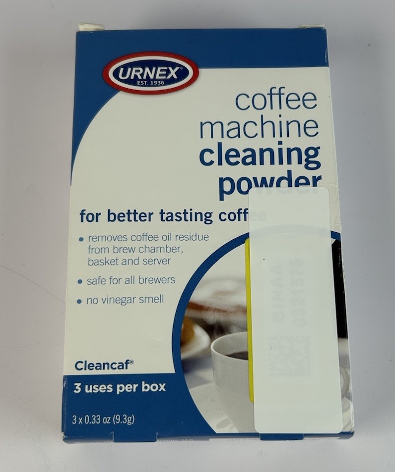 And Espresso Machine Cleaner Cleancaf Powder 3 Packets New
