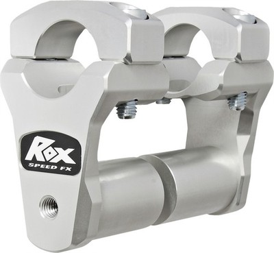 ROX - 1R-P2PPS10A - Pivoting Bar Riser 2'' Silver - Yamaha XTZ1200E Super