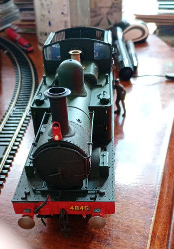 GWR 14/48xx Scorpio Bausatz gebaute Lok 0-4-2T Nr.  4845 (noch kein Fahrerhausdach!) | Zustand: Used