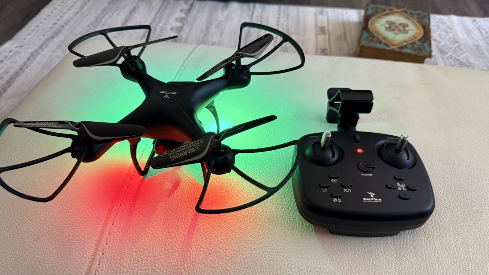 SNAPTAIN SP680 2.7k Camera Drone Black with Remote Control (FPV) Indoor/Outdoor
