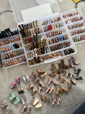 Bratz Shoes Lot Over 100 pairs Boots Heels Sneakers Accessories MGA Bratz Doll