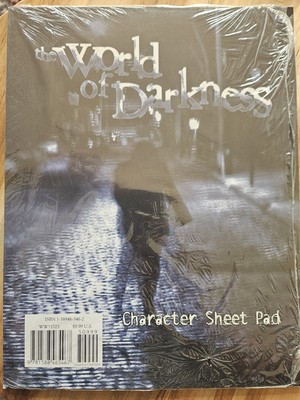 World Of Darkness Character Sheet Pad Neuwertige OVP White Wolf Rollenspiel...