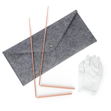 99.9 Pure Copper Dowsing Rods Kit- 2PCS 11.8 5.12 Inch Divining Rods Gift Bag