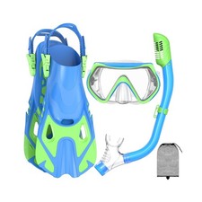 Snorkeling Gear for Kids, Kid Mask Fins Dry Top Snorkel Set, Yo... FAST USA SHIP