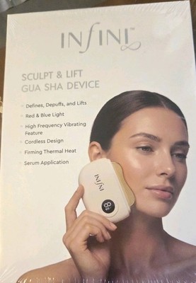 Infini Sculpt & Lift Gua Sha Heated Vibrating Cordless Face Massager MSRP $2849