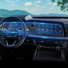 For 2PCS Matte Anti Glare Tempered Glass 2025 2026 Chevrolet Tahoe 17.7 Inch ...