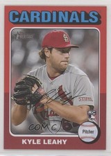 2024 Topps Heritage Rookies Kyle Leahy #344 16m5