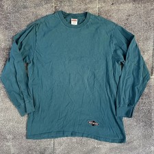 Men's Supreme X Independent F the Rest Dark Slate Navy Blue L/S T Shirt Tee Sz M