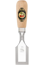 KIRSCHEN Kurzbeitel mit Rotbuchenheft 35 mm Stechbeitel Kurzstechbeitel 1071035