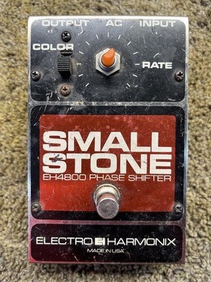 Vintage Electro Harmonix Small Stone EH 4800 Phase Shifter | eBay