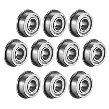 10pcs 5x14x5mm F605ZZ Flanged Ball Bearing Double Shielded Bearing for Machine