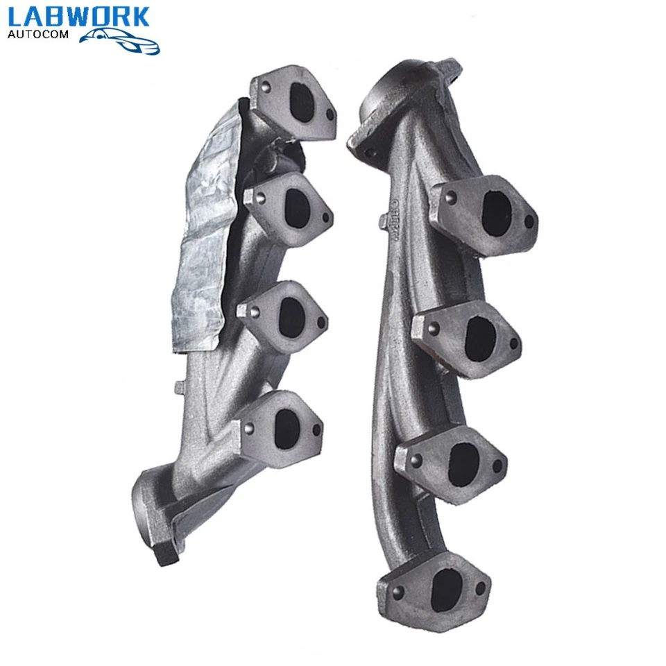 Left & Right Exhaust Manifold Kit For Ford Expedition 2004-2010 F-150 Truck 5.4L Foto 3 de 4