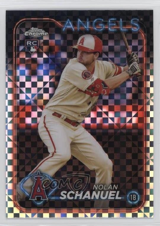 2024 Topps Chrome X-Fractor Nolan Schanuel #274 Rookie RC 12g7