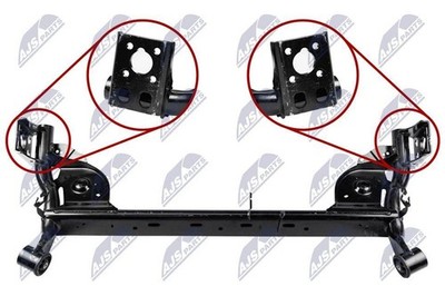 Original NTY Achskörper ZRZ-RE-037 für Dacia