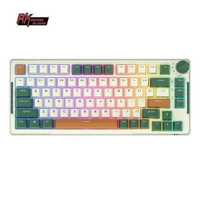 RK ROYAL KLUDGE H81 Wireless 75% Layout Swap Key Mechanical Gaming Keyboard