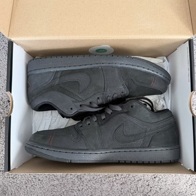 Jordan Air Jordan 1 Low SE Craft Dark Smoke Grey Suede FD8635-001 Men's