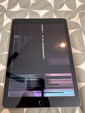 Apple iPad 6th Gen 32GB Wi-Fi  Cellular Unlocked Space Gray   Bad LCD