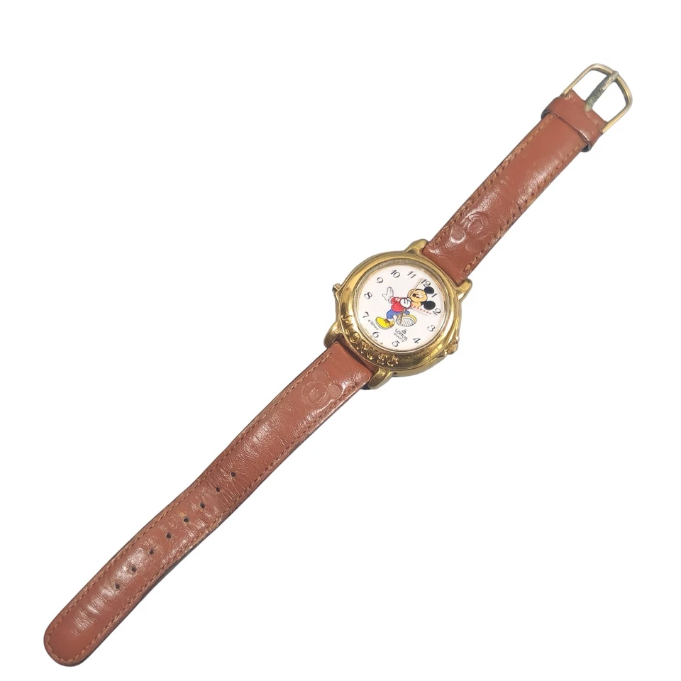 Disney Mickey Mouse Lorus Musical Women's Quartz Watch Vintage - image 2 of 4