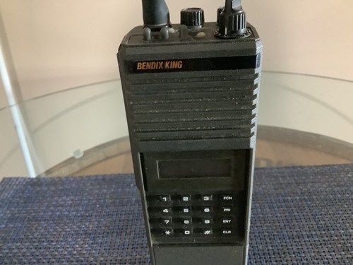 BENDIX KING EPH599SL Portable Handheld Radio with Antenna Untested - Foto 3 di 9