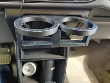 Double Cup Holder For Saab 900 Center Console Drink Organizer Fits Classic