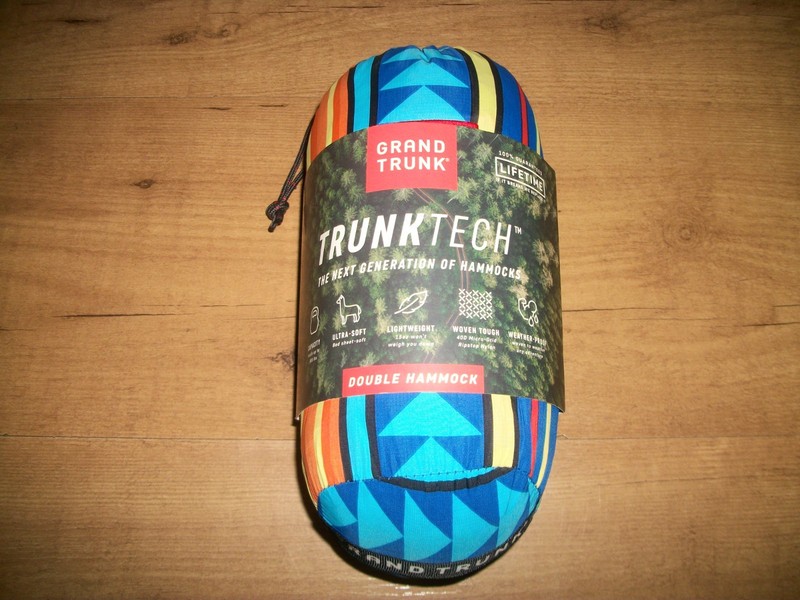 Grand Trunk Trunk Tech Double Deluxe 2 Person Hammock New Ripstop 500lbs