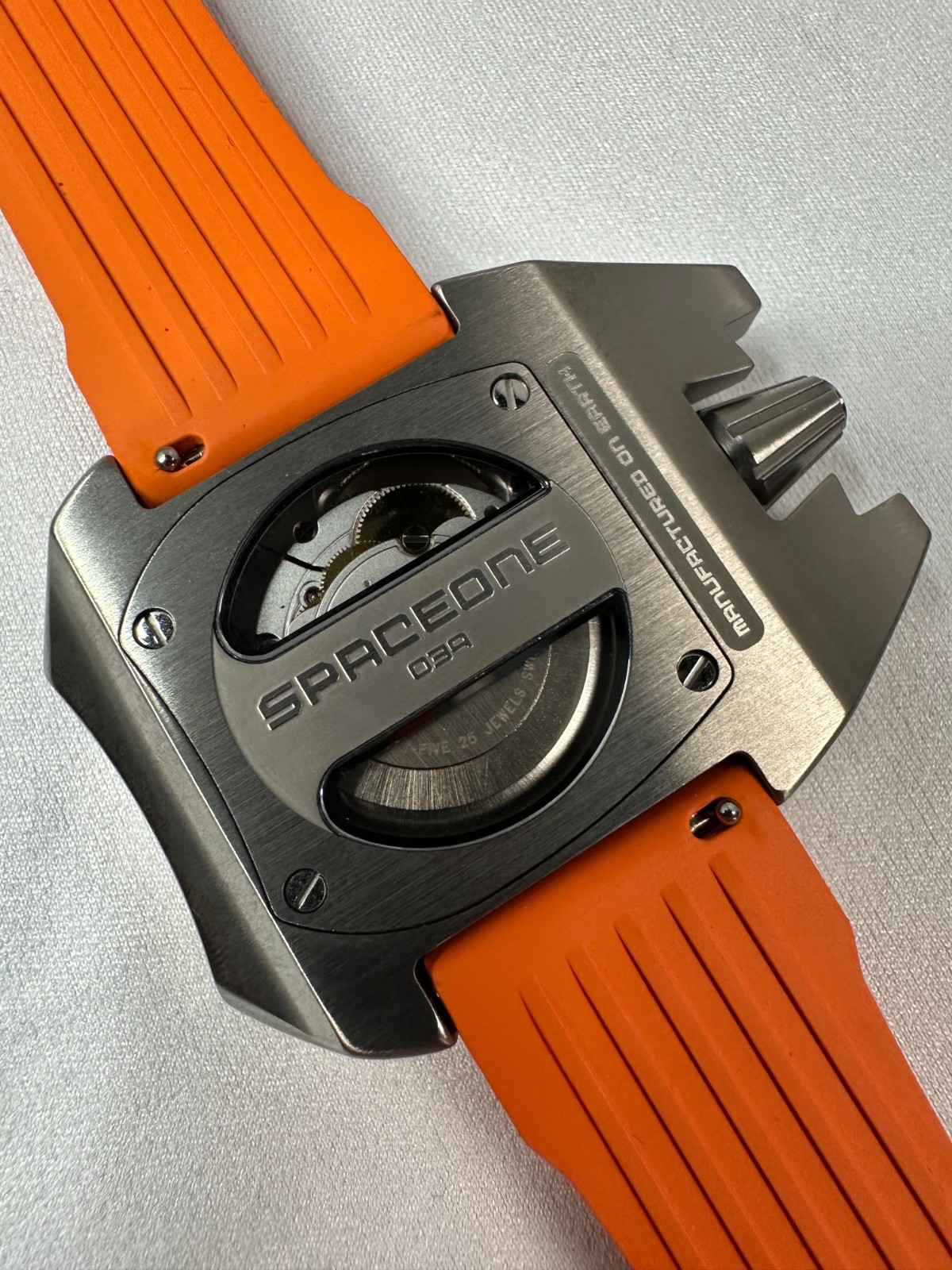 SpaceOne Jumping Hour Automatic Brushed Titanium … - image 3