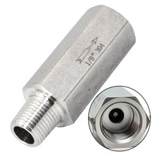 304 Grade Stainless Steel Check Valve with NPT Threads 1/8 1/4 1/2 3/4 Inch