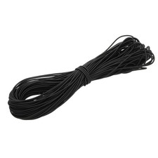 1/8" x 131' Bungee Shock Cord, Elastic Cord for Tie Down Kayak, Black